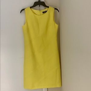 Ellen Tracy Sheath Dress - Yellow